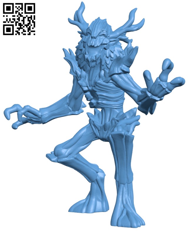 Forest Spirit - Spriggan H009569 file stl free download 3D Model for CNC and 3d printer