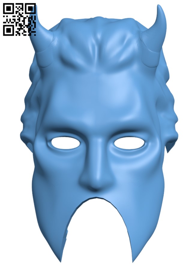 Ghoul Prequelle Mask H009706 file stl free download 3D Model for CNC and 3d printer