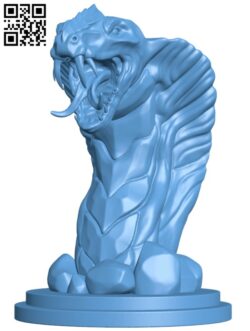 Giant cobra monster H009551 file stl free download 3D Model for CNC and 3d printer