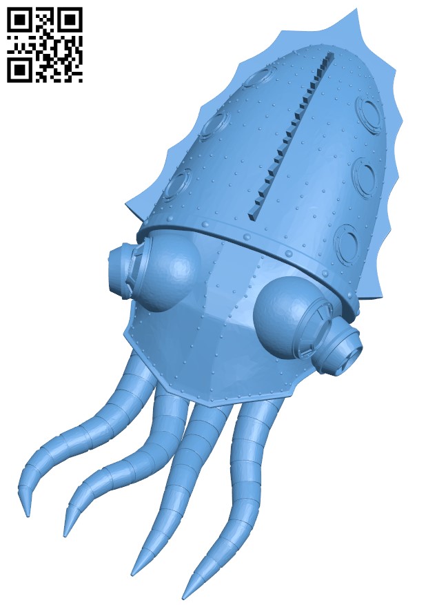 Gowanus Monster H009708 file stl free download 3D Model for CNC and 3d printer