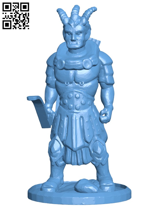 Inox Archer - Gloomhaven Monster H009717 file stl free download 3D Model for CNC and 3d printer