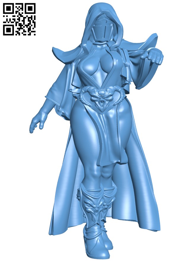 Julia Helmet - Fantasy women H009554 file stl free download 3D Model for CNC and 3d printer