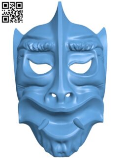Mask Of Satan H009597 file stl free download 3D Model for CNC and 3d printer