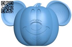 Mickey jack o’lantern H009559 file stl free download 3D Model for CNC and 3d printer