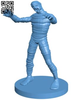 Mummy H009578 file stl free download 3D Model for CNC and 3d printer