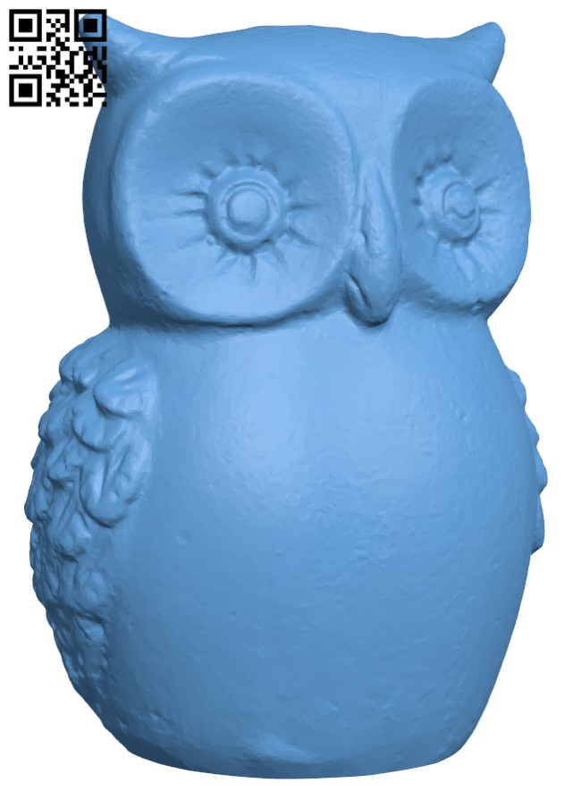 Owl H009600 file stl free download 3D Model for CNC and 3d printer