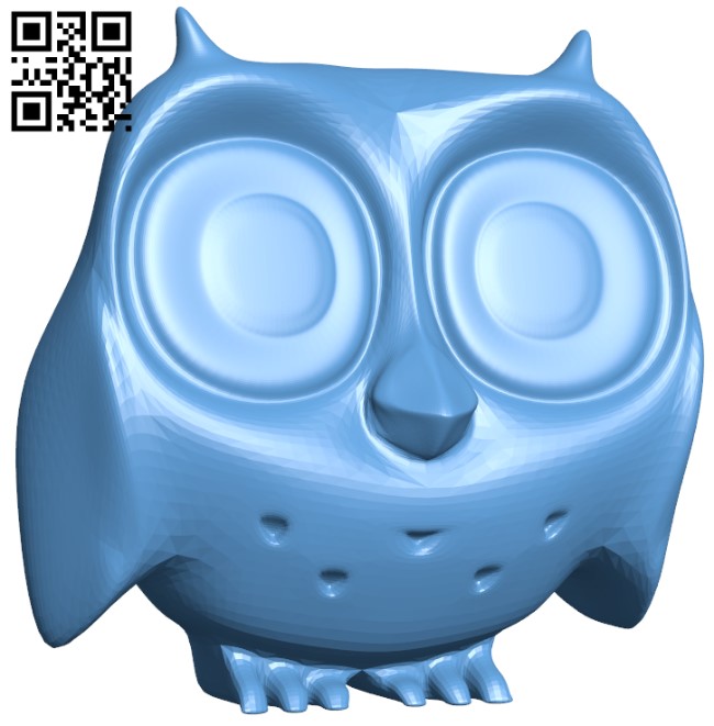 Owl H009603 file stl free download 3D Model for CNC and 3d printer