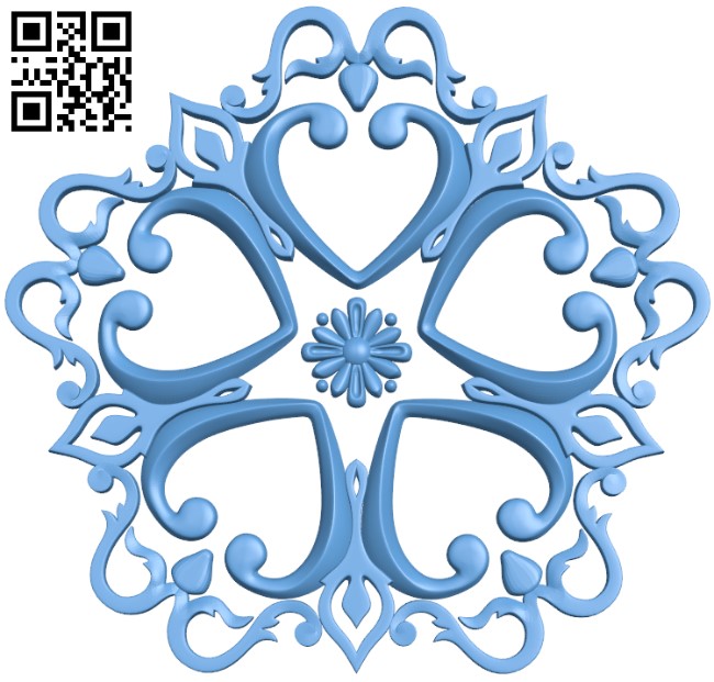 Pattern decor design T0001925 download free stl files 3d model for CNC wood carving