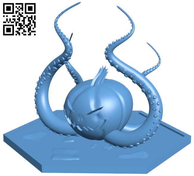 Pumpkin - Halloween H009487 file stl free download 3D Model for CNC and 3d printer
