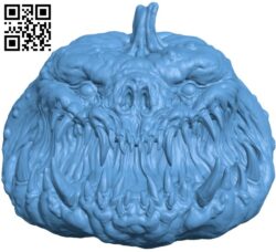Pumpkin teeth H009616 file stl free download 3D Model for CNC and 3d printer