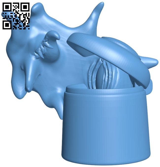 Spilled paint mimic H009454 file stl free download 3D Model for CNC and 3d printer