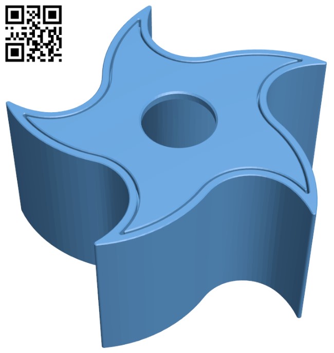 Starfish Box H009461 file stl free download 3D Model for CNC and 3d printer
