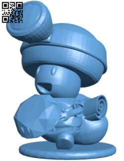Toad explorer H009470 file stl free download 3D Model for CNC and 3d printer