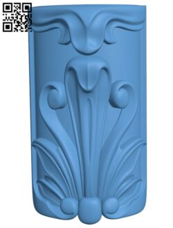 Top of the column T0001819 download free stl files 3d model for CNC wood carving