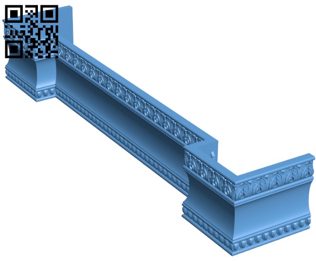 Top of the column T0001997 download free stl files 3d model for CNC wood carving