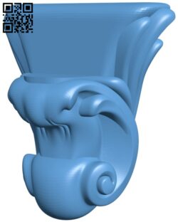 Top of the column T0001998 download free stl files 3d model for CNC wood carving