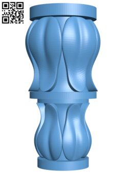 Top of the column T0002019 download free stl files 3d model for CNC wood carving