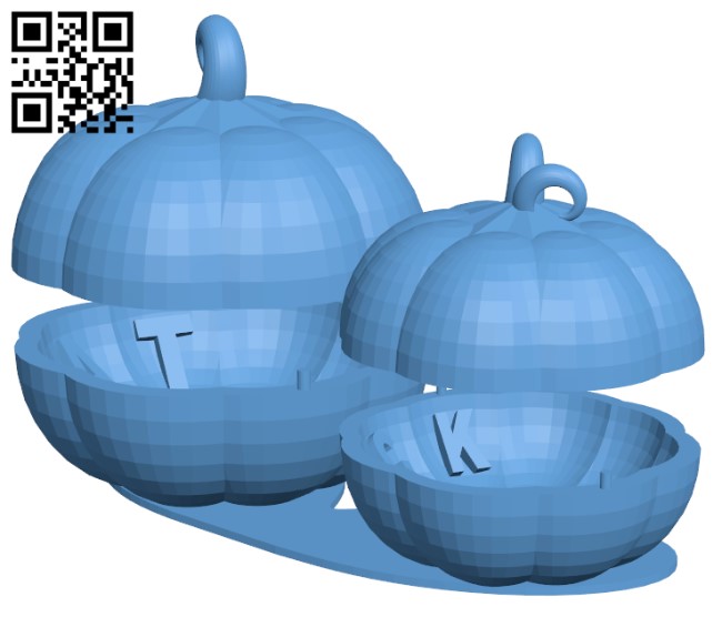 Trick or treat random choice H009650 file stl free download 3D Model for CNC and 3d printer