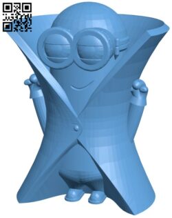 Two-eyed Vampire Minion H009643 file stl free download 3D Model for CNC and 3d printer