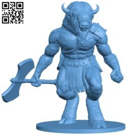 Werebuffalo H009489 file stl free download 3D Model for CNC and 3d printer