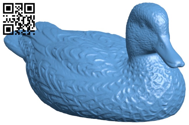 Wild duck H009490 file stl free download 3D Model for CNC and 3d printer