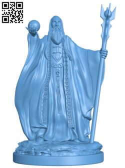 Wizard H009635 file stl free download 3D Model for CNC and 3d printer
