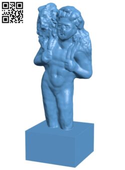 Young Pan carrying a goat upon his shoulders at The British Museum, London H009495 file stl free download 3D Model for CNC and 3d printer