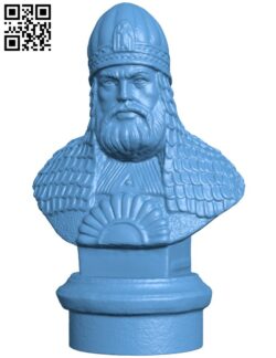 Yuri Dolgoruky bust H009497 file stl free download 3D Model for CNC and 3d printer