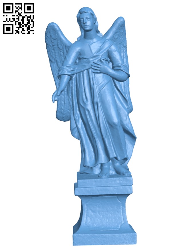 Angel H009933 file stl free download 3D Model for CNC and 3d printer