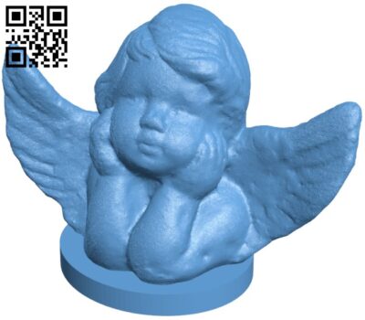 Angel H009935 file stl free download 3D Model for CNC and 3d printer