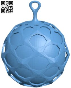Bauble H009803 file stl free download 3D Model for CNC and 3d printer