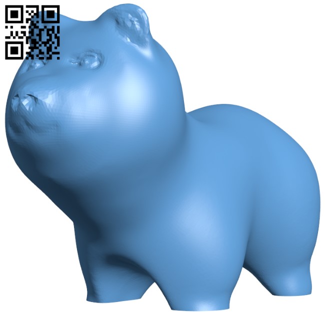 Bear H009974 file stl free download 3D Model for CNC and 3d printer
