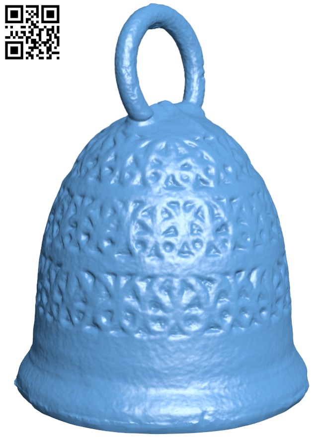 Bronze bell H009917 download free stl files 3d model for CNC wood carving