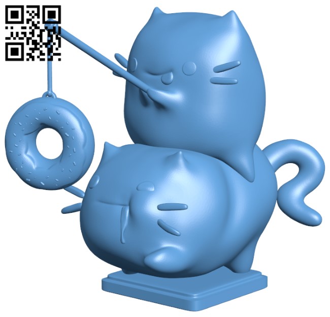 Cats H010013 file stl free download 3D Model for CNC and 3d printer