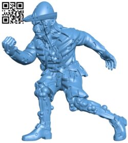 Cemetery zombie H009723 file stl free download 3D Model for CNC and 3d printer