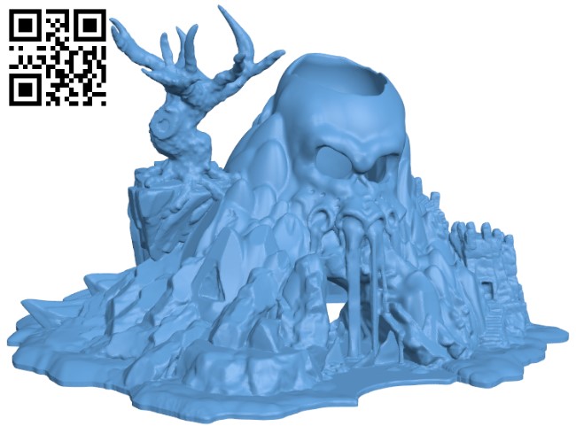 Chtulhu Island H009844 file stl free download 3D Model for CNC and 3d printer