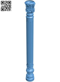 Column pattern T0002061 download free stl files 3d model for CNC wood carving