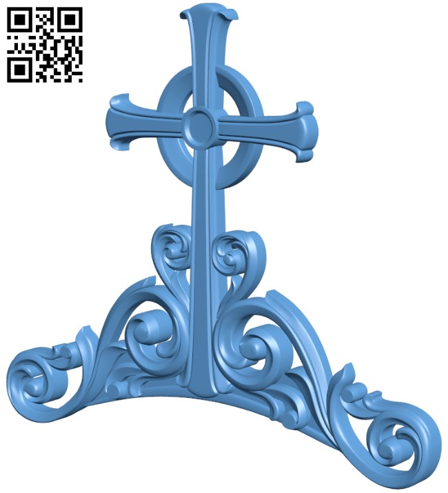Cross pattern T0002041 download free stl files 3d model for CNC wood carving