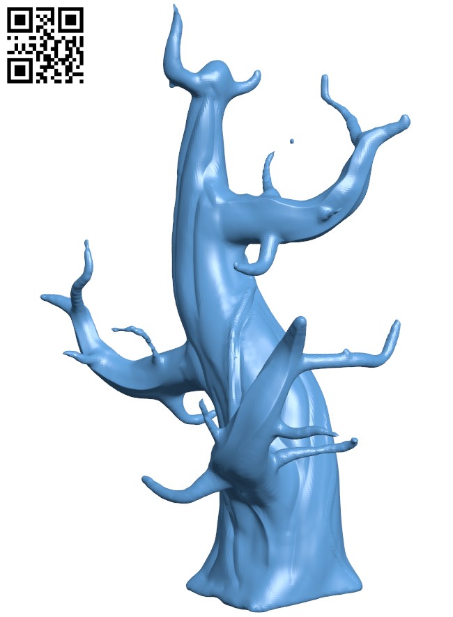Dead tree H009816 file stl free download 3D Model for CNC and 3d printer