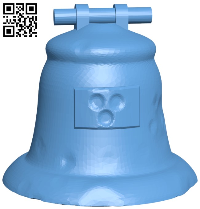 Demon bell H009926 download free stl files 3d model for CNC wood carving