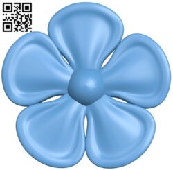 Flower pattern T0002277 download free stl files 3d model for CNC wood carving