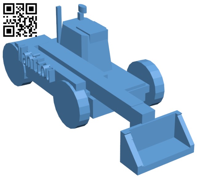 Forklift Manitou H009878 file stl free download 3D Model for CNC and 3d printer