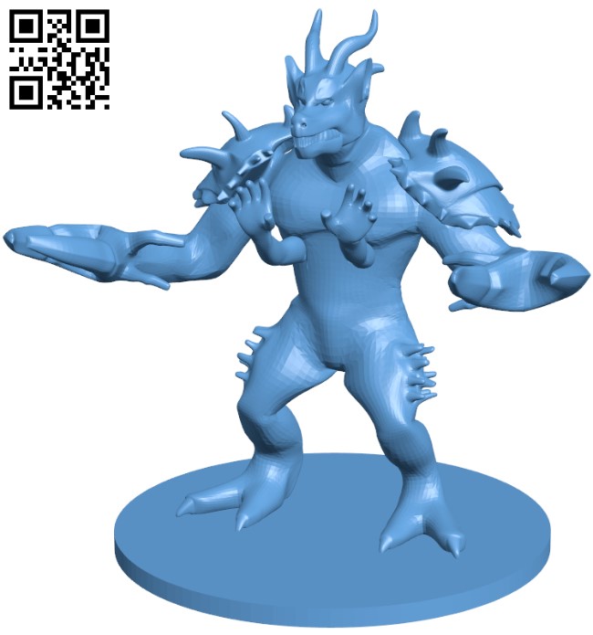Glabrezu H009881 file stl free download 3D Model for CNC and 3d printer