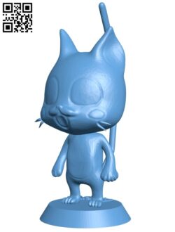 Happy Fairy Tail H009887 file stl free download 3D Model for CNC and 3d printer