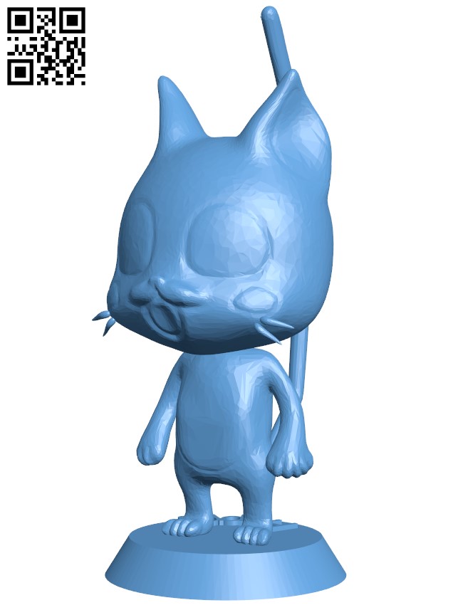 Happy Fairy Tail H009887 file stl free download 3D Model for CNC and 3d printer