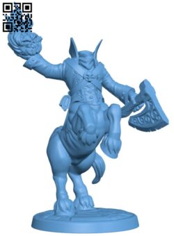 Headless Centaur H010016 file stl free download 3D Model for CNC and 3d printer