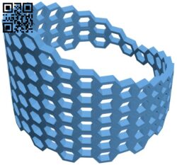 Honey Bracelet H009889 file stl free download 3D Model for CNC and 3d printer