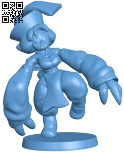 Jiangshi – Chinese hopping vampire H009729 file stl free download 3D Model for CNC and 3d printer