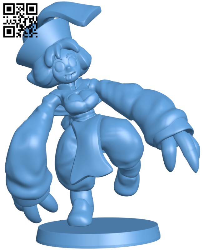 Jiangshi - Chinese hopping vampire H009729 file stl free download 3D Model for CNC and 3d printer