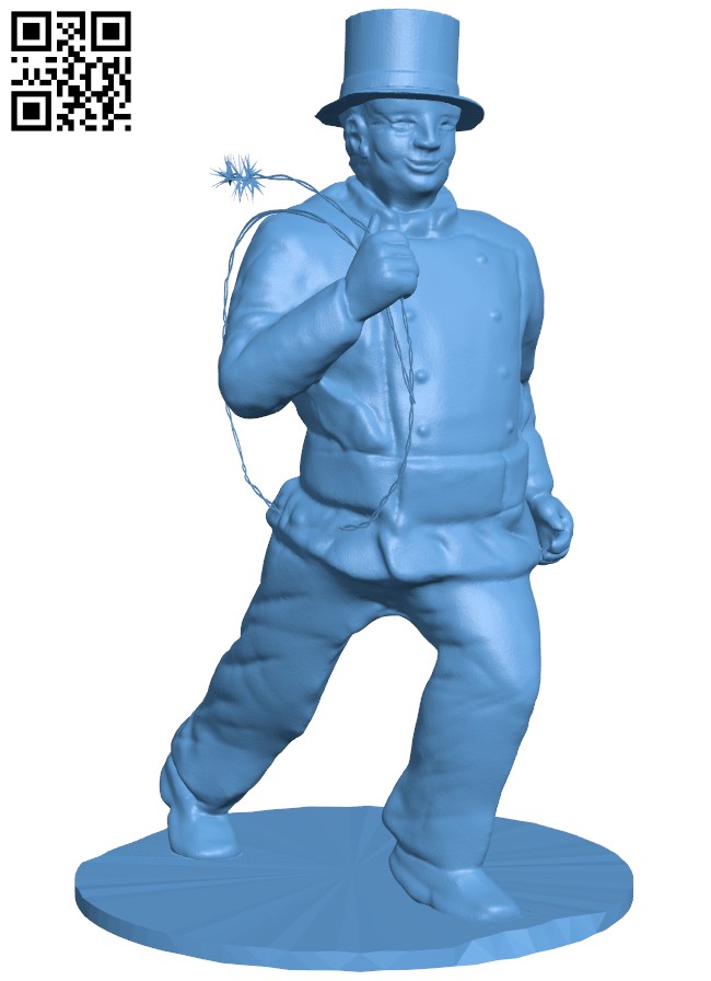 Lucky Chimney Sweeper H009948 file stl free download 3D Model for CNC and 3d printer